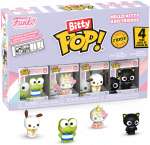 FUNKO Bitty POP! Figūrėlių rinkinys: Sanrio: Hello Kitty - Keroppi, ~3 cm (4 vnt.)