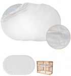 Čiužinio Užvalkalas Lovelei Ingvart Smart, Neper&scaron;lampamas, 100x150cm