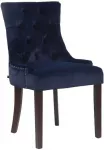 Mville Valgomojo kėdė Aberdeen, aksominė, antikvarinė