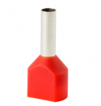 Elektro Plast 74,95 Izoliuota kabelio antgalis HI 2x16,0/18-raudona raudona (100 vnt.) Al/Cu