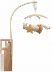 Little Dutch Medinė muzikinė karuselė &acute;Newborn Naturals&acute;