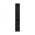 &bdquo;Apple&ldquo; 49 mm juodos / tamsiai pilkos spalvos &bdquo;Trail Loop&ldquo; laikrodis &ndash; S/M &ndash; natūralaus titano apdaila