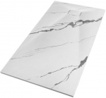 Stačiakampis du&scaron;o padėklas Besco Vexo Marble, 160 x 90 cm
