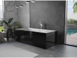 Vonia Mexen Vigo, 178,5 x 80 cm, Baltas/Juodas + Chrome persipylimas