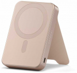 Satechi OntheGo? Qi2 10K Magnetic Power Bank with Stand - Desert pink