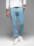 Blue men's pants-light mėlynas
