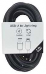 Musthavz į Go USB-A į Lightning kabelis 2.0m,