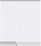 PVC juostinė užuolaida, skaidri plastikinė durų užuolaida, &scaron;aldytuvo-&scaron;aldiklio juostinė užuolaida, 244cm x 244cm PVC durų užuolaida