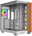 MIDI Thermaltake View 380 XL WS ARGB Snow Baltas