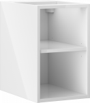 Mexen Box-A spintelė su lentyna, 30 cm, Baltas glossy