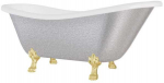 Vonia Besco Otylia Glam 160, Sidabrinis+Gold (be sifono, su persipylimo skyle)