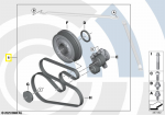 BMW Remonto Rinkinys Diržo Pavarai Pilnas F45 F46 F48 F39 F56 F55 F54 F57 F60 Originalus 11285A35E15