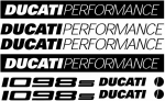Ducati 1098S lipdukų rinkinys