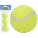XQMAX Teniso kamuoliukas 3GB Geltonas 6cm