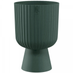 FORM PLASTIC Gėlių vazonas "Keli Mika" 14 cm, "Eco Wood", žalias