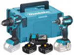 Makita Akumuliatorinių įrankių komplektas DLX2535TJ 18V LXT&reg;