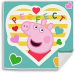 Peppa Pig Perfect Magic rank&scaron;luostis, veido rank&scaron;luostis, 30x30cm