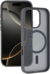 Tel Protect Aura Matte Magsafe dėklas skirtas Apple iPhone 16 Pro pilkos spalvos