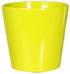 Polnix Dekoratyvinis gėlių vazonas Berlin D15cm H14cm keraminis/žalias