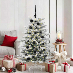 Kalėdinių Kraitės Rinkinys su 150 LED 61 pcs Juoda Plastmasė