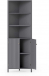 Bonideco Select Kampinė spintelė, pilka, MDF, 32 x 58 x 172,5 cm, 20,5kg