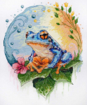 Abris Art Siuvinėjimo kryželiu rinkinys &bdquo;Vandens žaismė&ldquo; 21x27 cm AAH-272