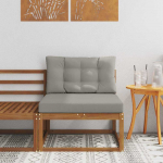 Lauko Vidurinis Sofa Kietos akacijos mediena Natūrali