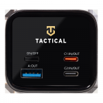 Tactical Squad Headquarters 65W 27000 mAh &ndash; auk&scaron;tos galios powerbank: 65W USB‑C, 2&times; USB‑C + USB‑A, TFT ekranas, aliuminio korpusas ir ekologi&scaron;ka pakuotė.