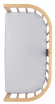 Waldin SIDEBED lovytės 7in1 medvilninė paklodė Gray