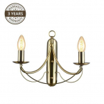 Sieninis &scaron;viestuvas Lampa sienas Domoletti Mariana MB122-2, E14, 2 x 60 W