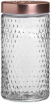 Be Prekinio Zenklo Indelis stiklinis su dangteliu 1,5 l D11,5xH22 cm Urban Living 32476