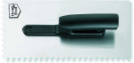 Dantyta glaistykle COLOR EXPERT, 10 x 10 mm, plastikinė rankena