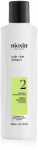 Nioxin System 2 Scalp + Hair &Scaron;ampūnas Plaukų &scaron;ampūnas 300ml &Scaron;ampūnas nuo plaukų slinkimo Moterims