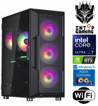 Stacionarus kompiuteris INTOP AQUA Ultra 7 270K Plus 64GB DDR5 500SSD M.2 NVME+4TB RTX5050 8GB WiFi WIN11 (RW85914WH) (Atnaujinta)