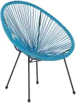 Beliani Sodo kėdė &bdquo;ACAPULCO II&ldquo;, technoratanas, mėlyna