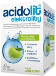 Zdrovit Acidolit Elektrolitų obuolių skonio hidratacijos papildas 10 pakelių