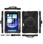 Strado Armor apsauginis dėklas su dirželiu, skirtas Xiaomi Mi Pad 6 / 6 Pro 2023 / 6 Pro, juodas &ndash; apsauginis su stovu