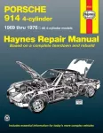KNYGA J H Haynes Porsche 914 4-cylinder (1969-1976) Haynes Repair Manual (USA)
