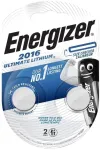 Energizer 7638900248340, Vienkartinė baterija, CR2016, Ličio, 3 V, 2 vnt., 100 mAh