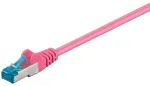 Goobay CAT 6A jungiamasis kabelis, S/FTP (PiMF), purpurinė - kabelio ilgis 2 m