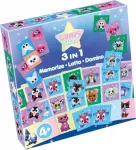 Tactic Takti&scaron;ka Lumo Stars 3 in 1: Atminties žaidimas, Loto, Domino