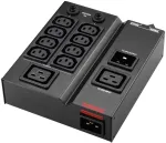 Bluewalker PowerWalker MBS/PDU IEC 1-3kVA &ndash; maitinimo paskirstymo įrenginys &ndash; kintamoji srovė 208/220/230/240 V &ndash; i&scaron;ėjimo jungtys: 9 &ndash; juodas (10133000)