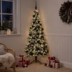 Dirbtinė kalėdinė eglutė su rutuliuku 120 cm 150 LED