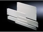 M_Rittal Rittal Rittal 19'' tu&scaron;čias skydelis, 1 U, plieno lak&scaron;tas, juodas RAL 9005, VE: 2 - 7151.005