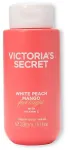 Victoria Secrets Victoria's Secret Baltas Peach & Mango Hydrating & Cleansing Shower Kreminis du&scaron;o kremas, 296 ml