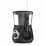 Stalinis burnos irigatorius YBK T1, 600 ml, 10 slėgio lygių, 4 antgaliai, juodas