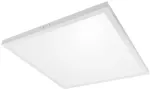 MODULAR LED light fixture, 40W, 4400lm, CCT, AC220-240V, IP40, 595x595mm, 2in1, UGR<19, baltas