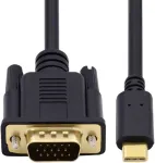 Chenyang usb c į vga kabelis, usb 3.1 type c &scaron;altinis į vga rgb 1080p 60hz monitoriaus kabelis ne&scaron;iojamam kompiuteriui 1.8 m