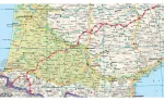 Prancūzi&scaron;kasis &scaron;v. Jokūbo kelias. Via Podiensis nuo Le Puy-en-velay iki Pirėnų. 33 etapai. Su Gps takeliais.