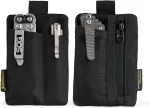 Viperade ve29 mini edc dėklas, mini ki&scaron;eninis organizatorius su 4 ki&scaron;enėmis, mažas edc ki&scaron;eninis organizatorius, mini įrankių krep&scaron;ys, raktų krep&scaron;ys, maža vyri&scaron;ka piniginė, mažas kuprinės priedų krep&scaron;ys